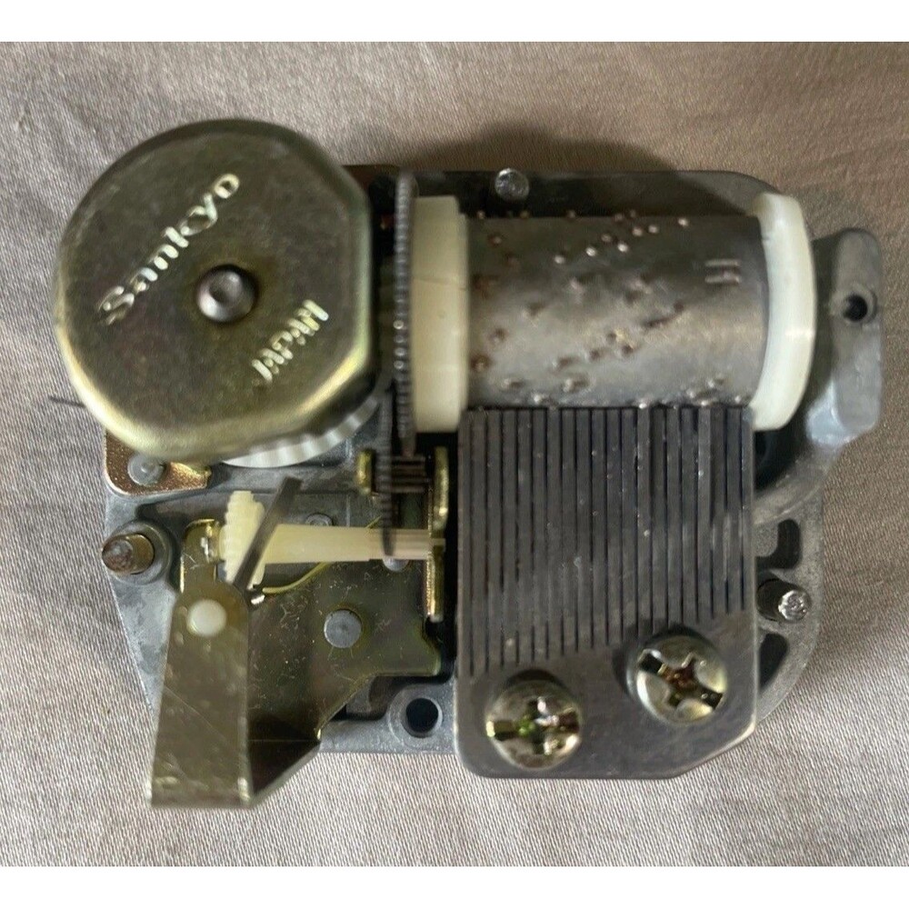 Silent Night - Sankyo Japan Music Box Mechanism Wind up Musical Movement Works